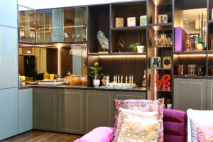 Bespoke Family Room with Bar.