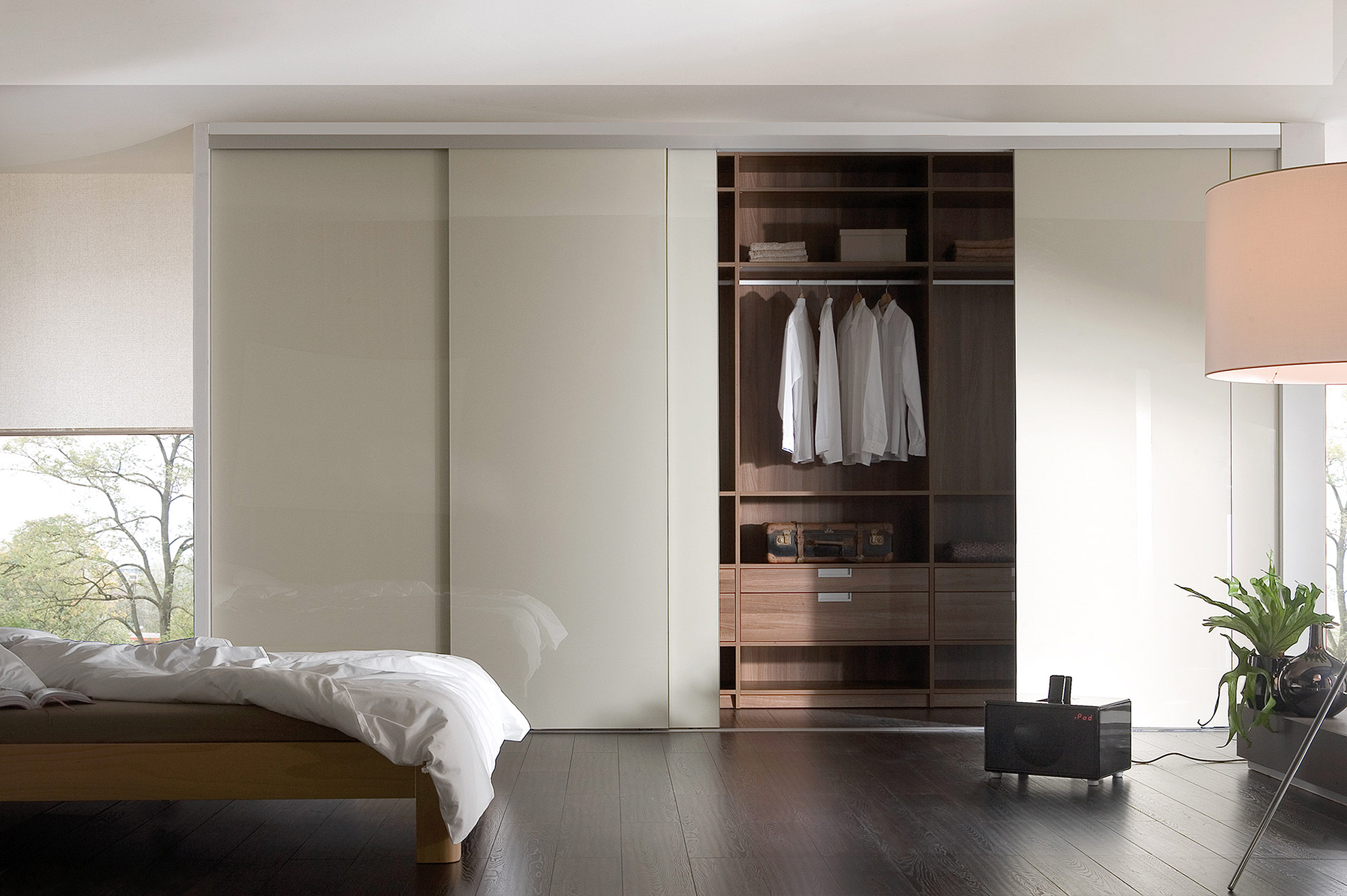 Walk In Wardrobe Doors Open
